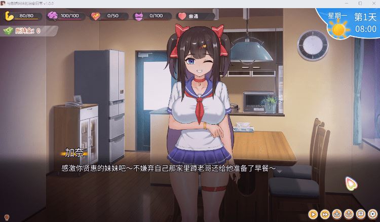与傲娇妹妹的治愈日常角色场景截图