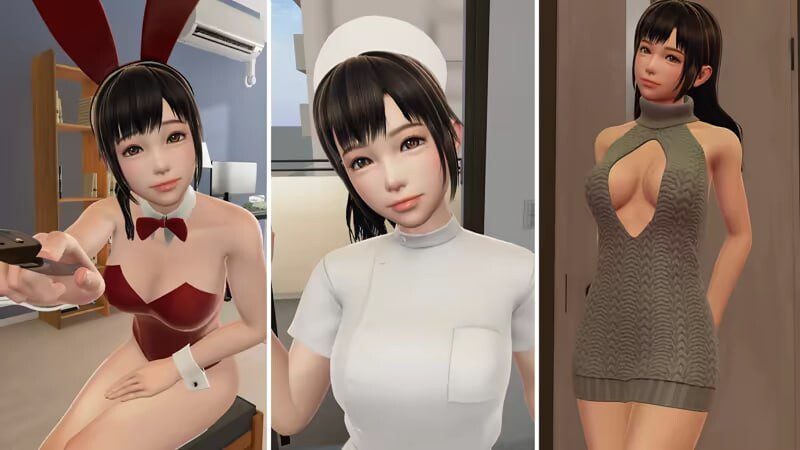VR女友 VR Kanojo VRカノジョ角色展示画面