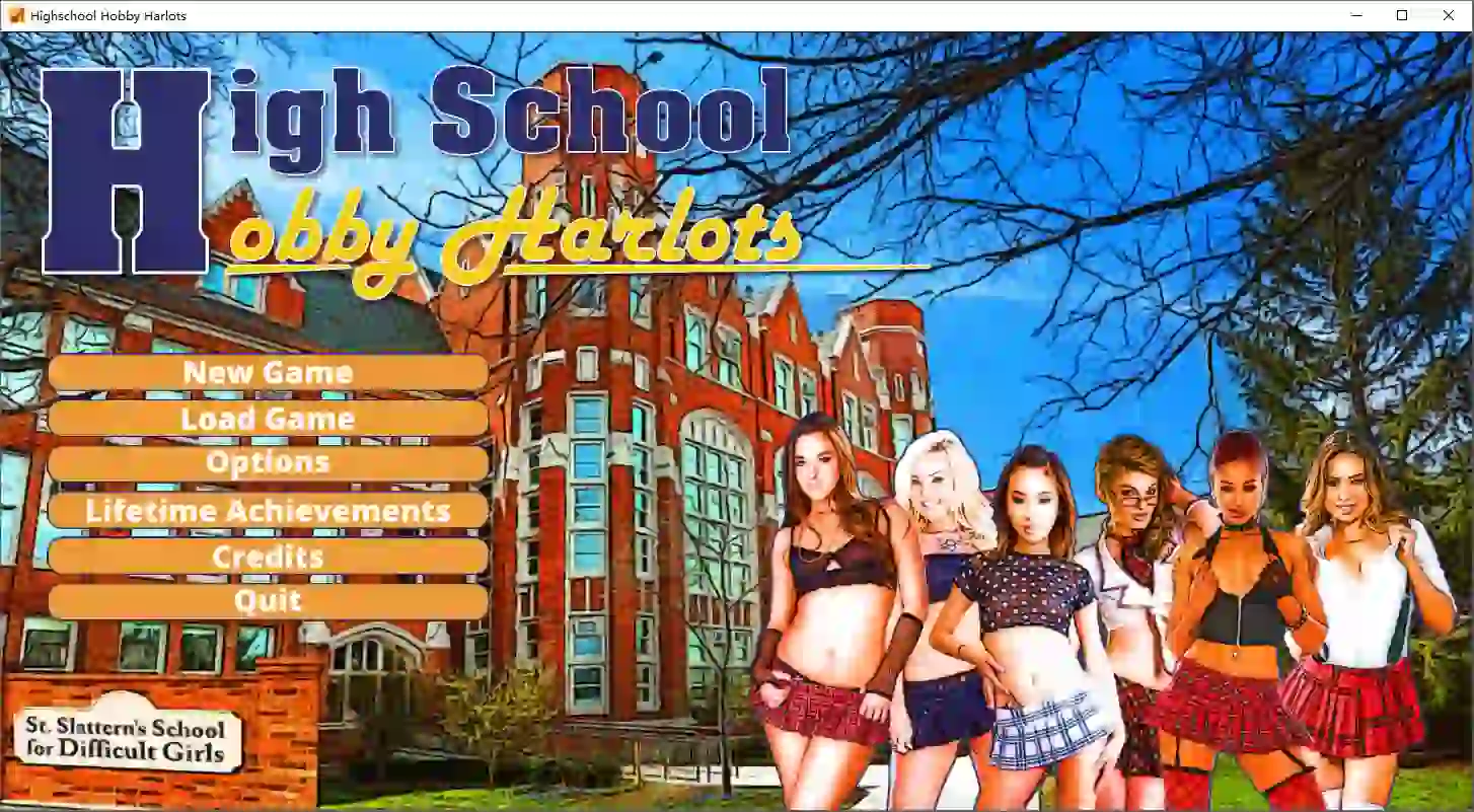 高中爱好 High School Hobby Harlots 游戏截图 Amara 校园生活