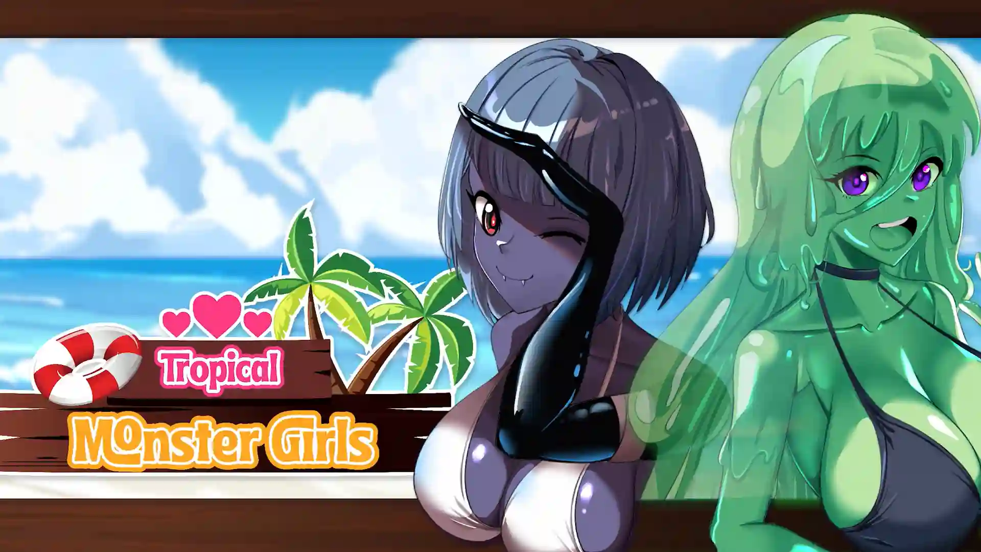 热带怪物女孩 Tropical Monster Girls 开放世界 游戏画面
