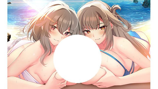夏日无人岛度假氛围场景