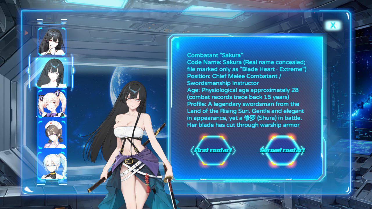 机战后宫 Mecha Harem 游戏截图 2
