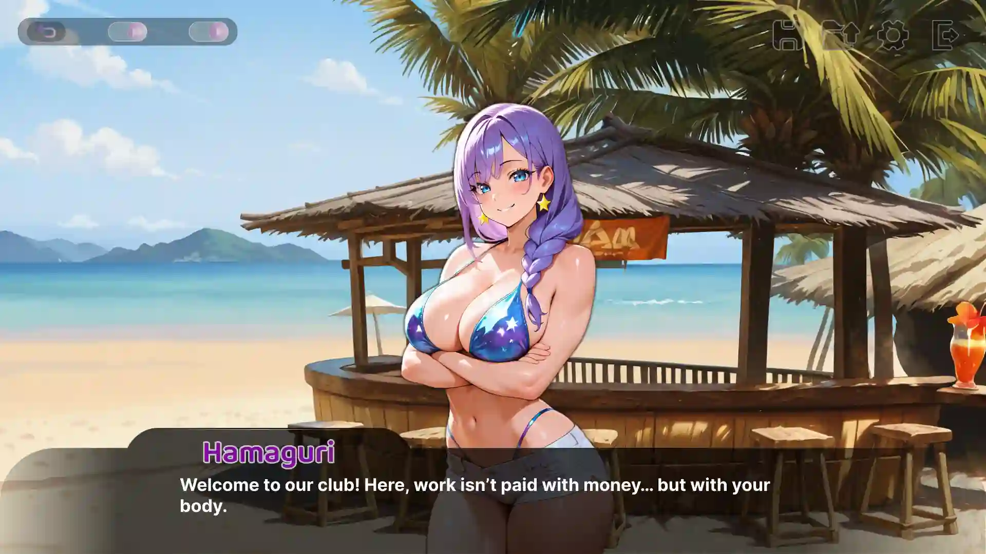 性感海滩俱乐部 珊瑚角色截图 セックスビーチクラブ Sex Beach Club 生物学家剧情