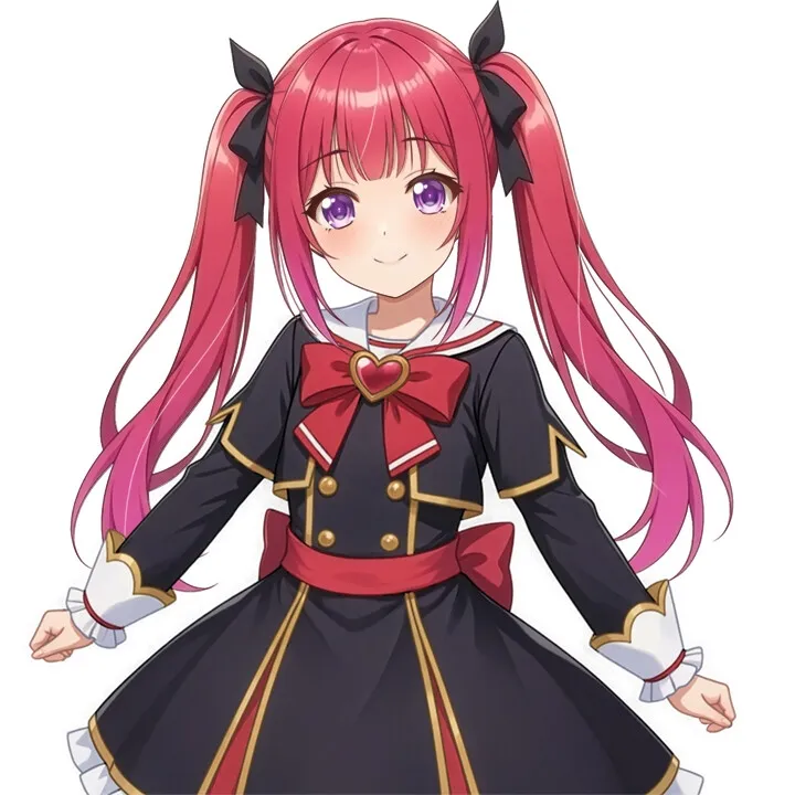 魔法少女萨莉卡角色立绘