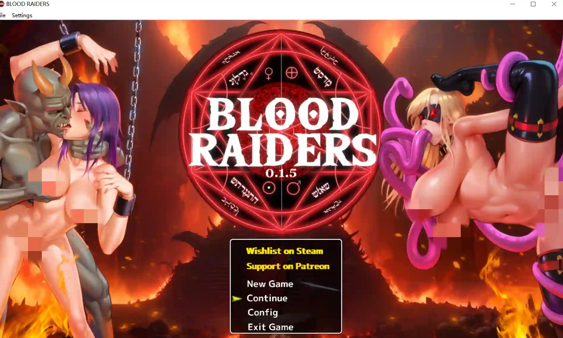 [日式RPG/更新] 血袭者 Blood Raiders v0.1.5 AI汉化步兵版-造梦少女游戏造梦少女游戏网