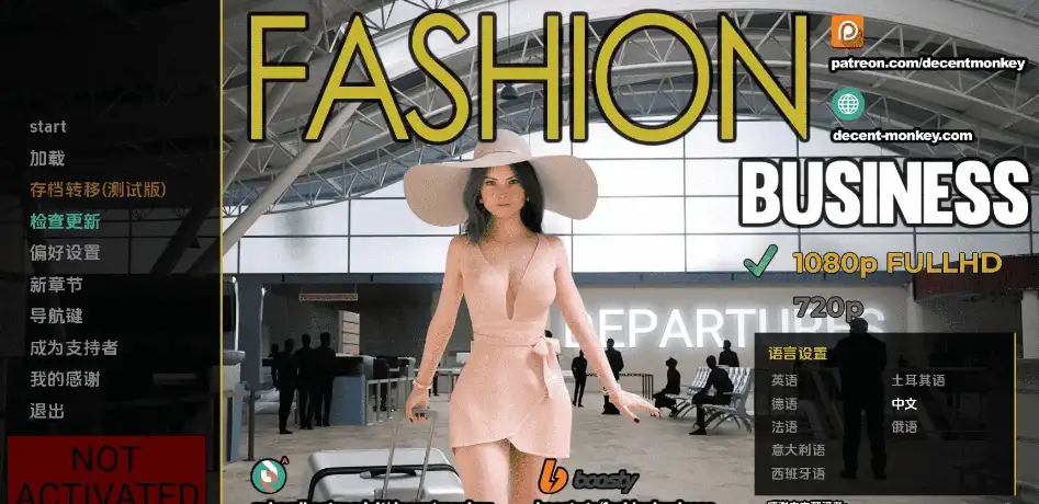 【欧美SLG/汉化/动态】时尚女王 莫妮卡Fashion Business Ep.5v4.0赞助 PC+安卓官中版10G-造梦少女游戏造梦少女游戏网
