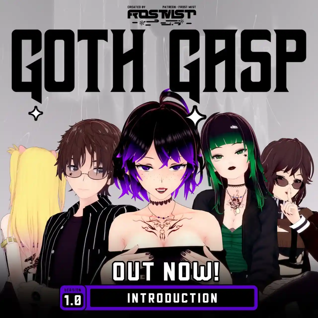 [SLG]哥特式喘息 Goth Gasp v1.2.P1汉化PC+安卓-造梦少女游戏造梦少女游戏网