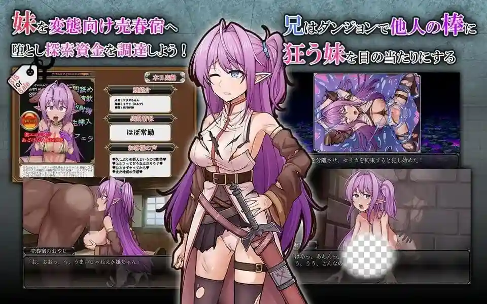 图片[2]-造梦少女游戏[RPG]精灵妹妹剑士塞莉卡 AI汉化PC+安卓-造梦少女游戏造梦少女游戏网