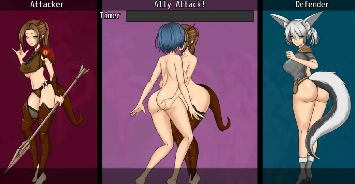 Para Ark Angel From Afar 怪物娘战斗与角色状态变化