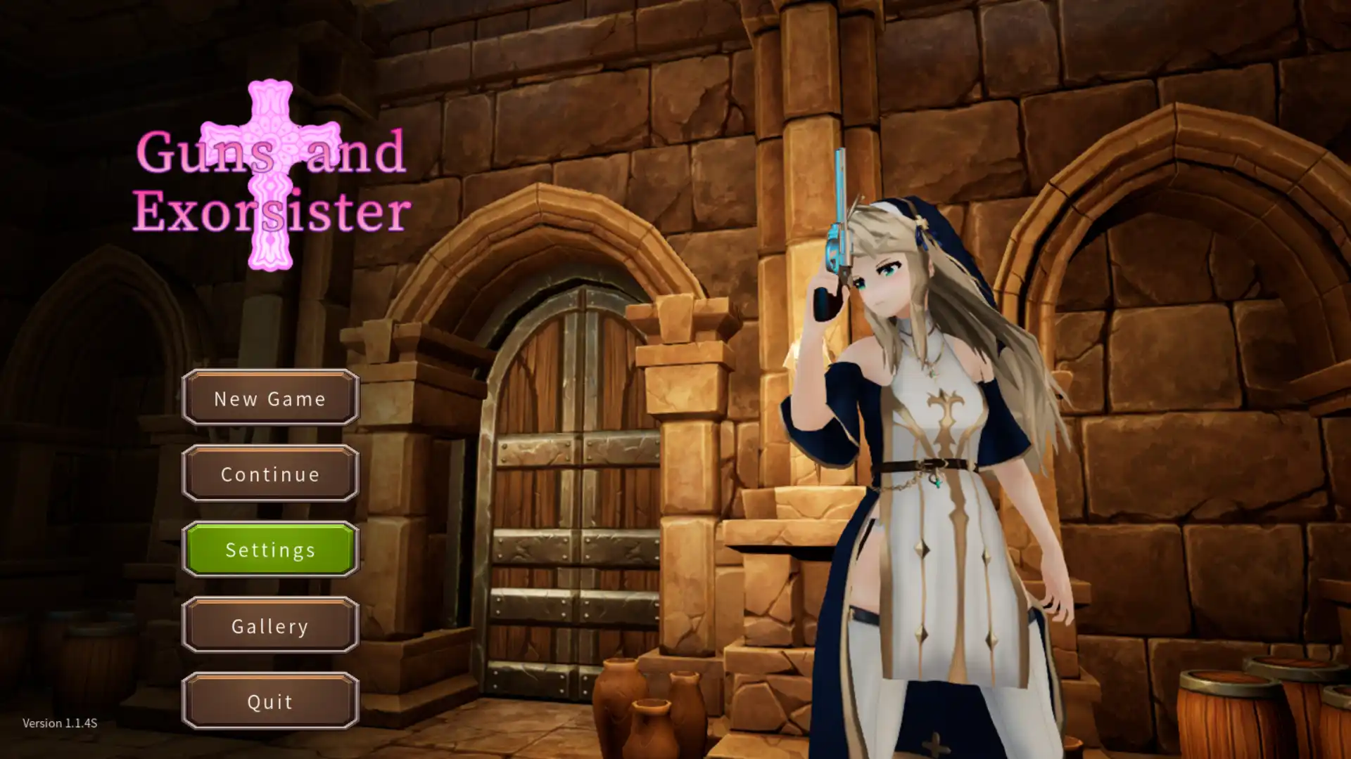 [3D互动SLG/全动态] 驱魔与迷途修女 Guns and Exorsister v1.1.4s Steam官方中文版-造梦少女游戏造梦少女游戏网