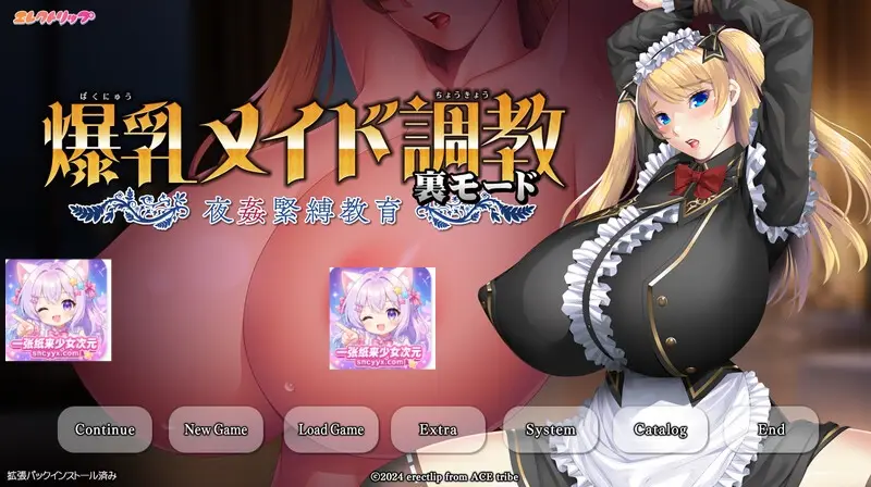 【ADV类型/AI汉化】爆乳女仆调教.夜奸紧缚教育爆乳メイド調教 ～夜姦緊縛教育V1.0 AI汉化2.06G-造梦少女游戏造梦少女游戏网