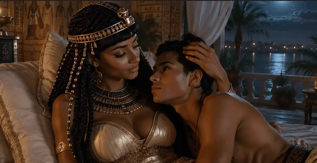 The Pleasures of Egypt动态视觉小说与古埃及王宫画面
