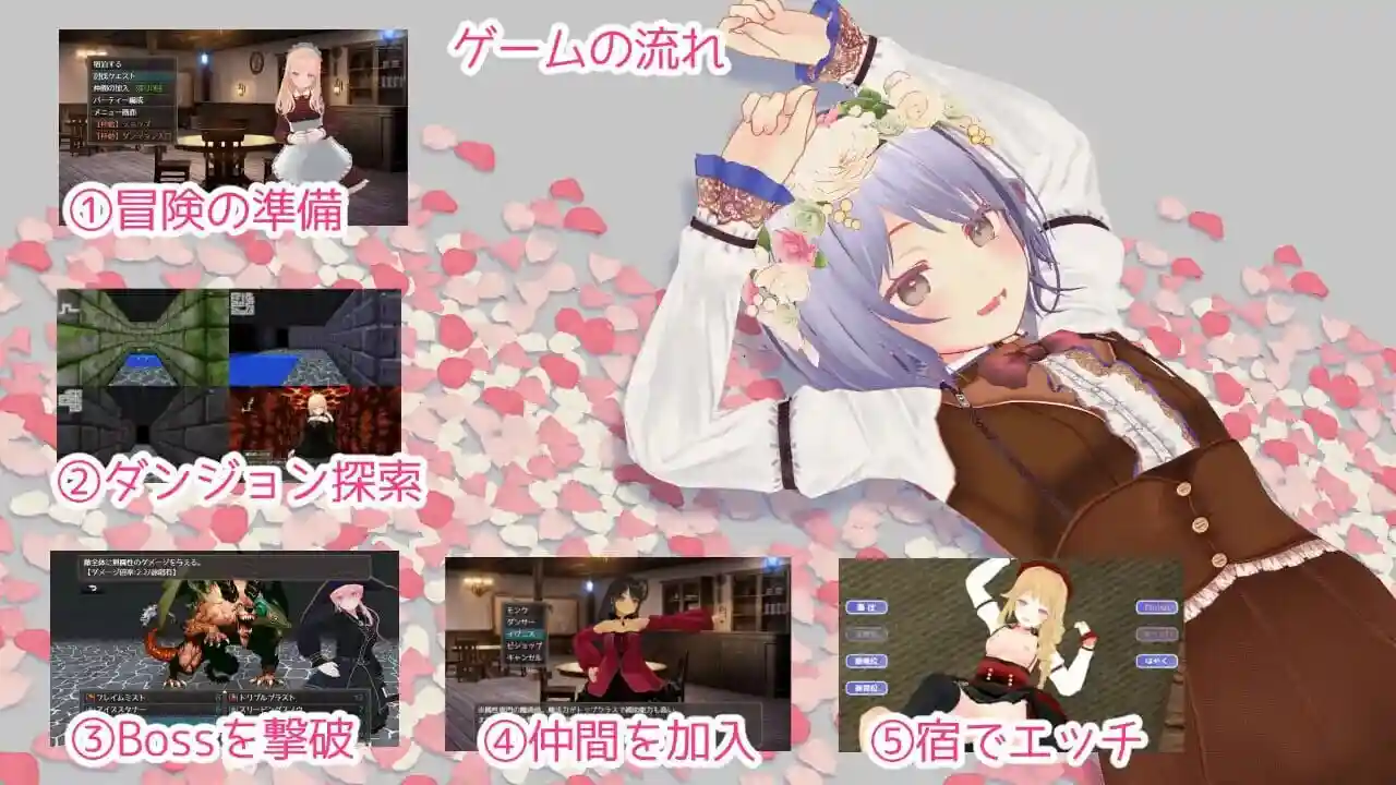 图片[2]-造梦少女游戏[3DRPG/动态]迷宫之花 迷宮ノ花 v1.16汉化PC+安卓4G - 造梦少女游戏网-造梦少女游戏造梦少女游戏网