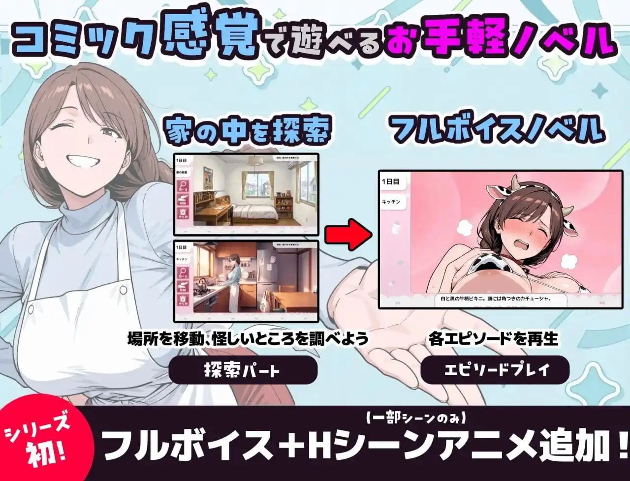 图片[2]-造梦少女游戏用人类操作应用软件与巨乳妈妈生孩子的故事 v1.02 汉化PC+安卓-造梦少女游戏造梦少女游戏网