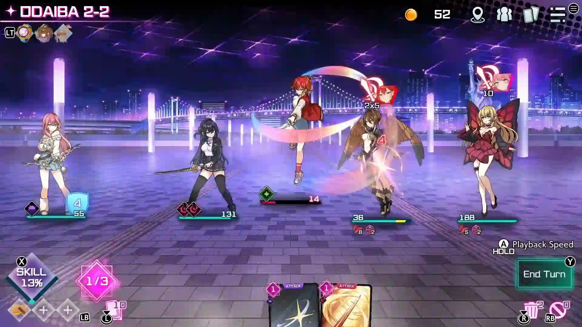 东京女武神深层BOSS战与女武神队伍场景