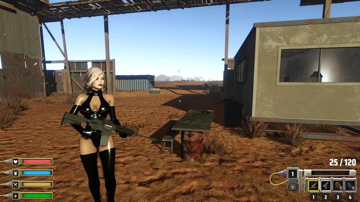 Chains of Bondage束缚之链 V0.13 汉化版：废土霸业 美女奴隶训练 3D开放世界僵尸枪战生存-造梦少女游戏造梦少女游戏网