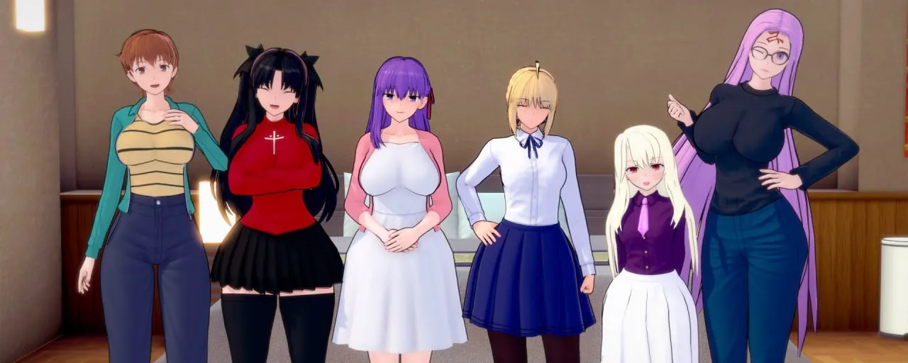 [RPG动态同人]命运停留之夜 FateStray Night Update 3汉化步兵PC+安卓+作弊码1.6G-造梦少女游戏造梦少女游戏网