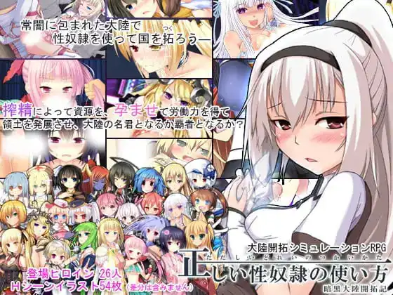 [SLG]性奴隶的正确使用方法-暗黑大陆开拓记 正しい性奴隷の使い方-暗黒大陸開拓記-v2.2.0汉化1.5G-造梦少女游戏造梦少女游戏网