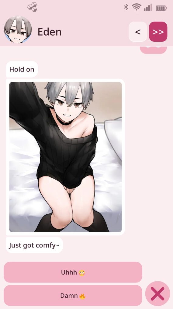 Y乱按摩 Femboy Phone手机互动剧情截图