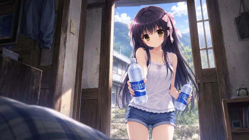 幼馴染みと夏と隣の部屋夏日乡村视觉小说剧情画面