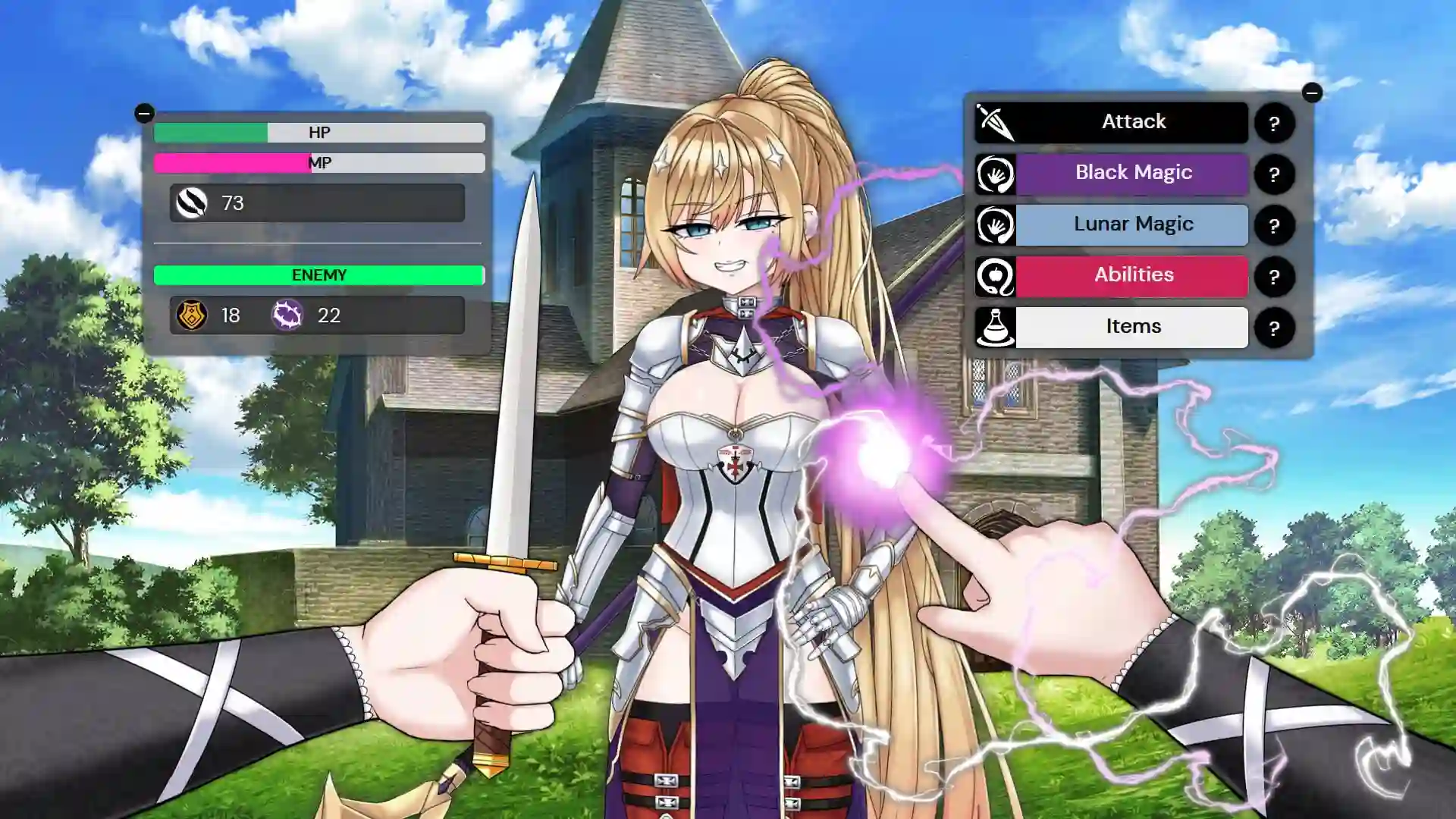 Hex Becoming a Succubus沙盒地图探索与NPC互动场景