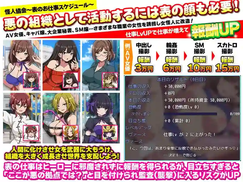 图片[2]-造梦少女游戏怪人协会世界征服模拟器 汉化PC+安卓-造梦少女游戏造梦少女游戏网