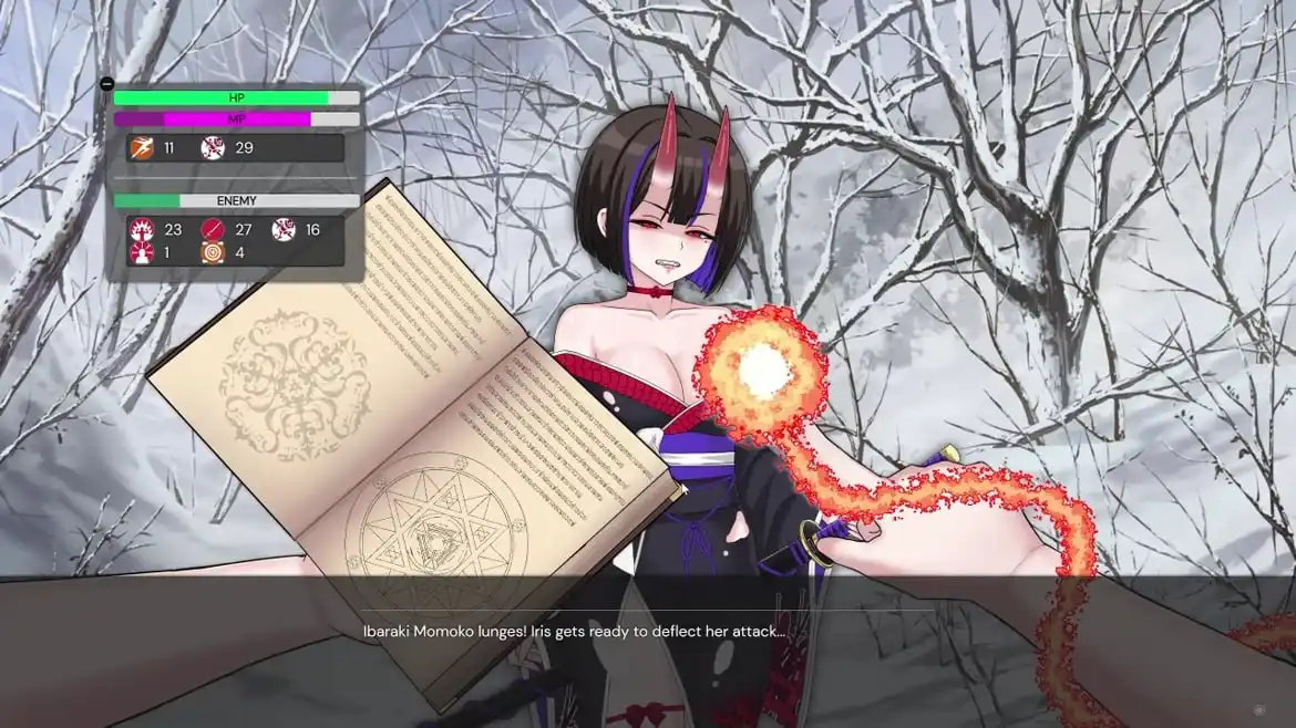 Hex Becoming a Succubus角色自定义与奇幻RPG游戏截图
