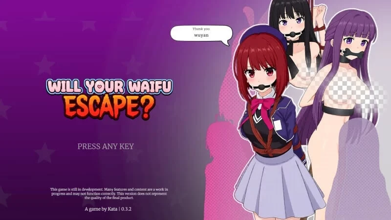 [3DSLG/动态]你的纸片人老婆会逃出去吗？Will Your Waifu Escape v0.5.2 Public官中步兵 2.5G-造梦少女游戏造梦少女游戏网