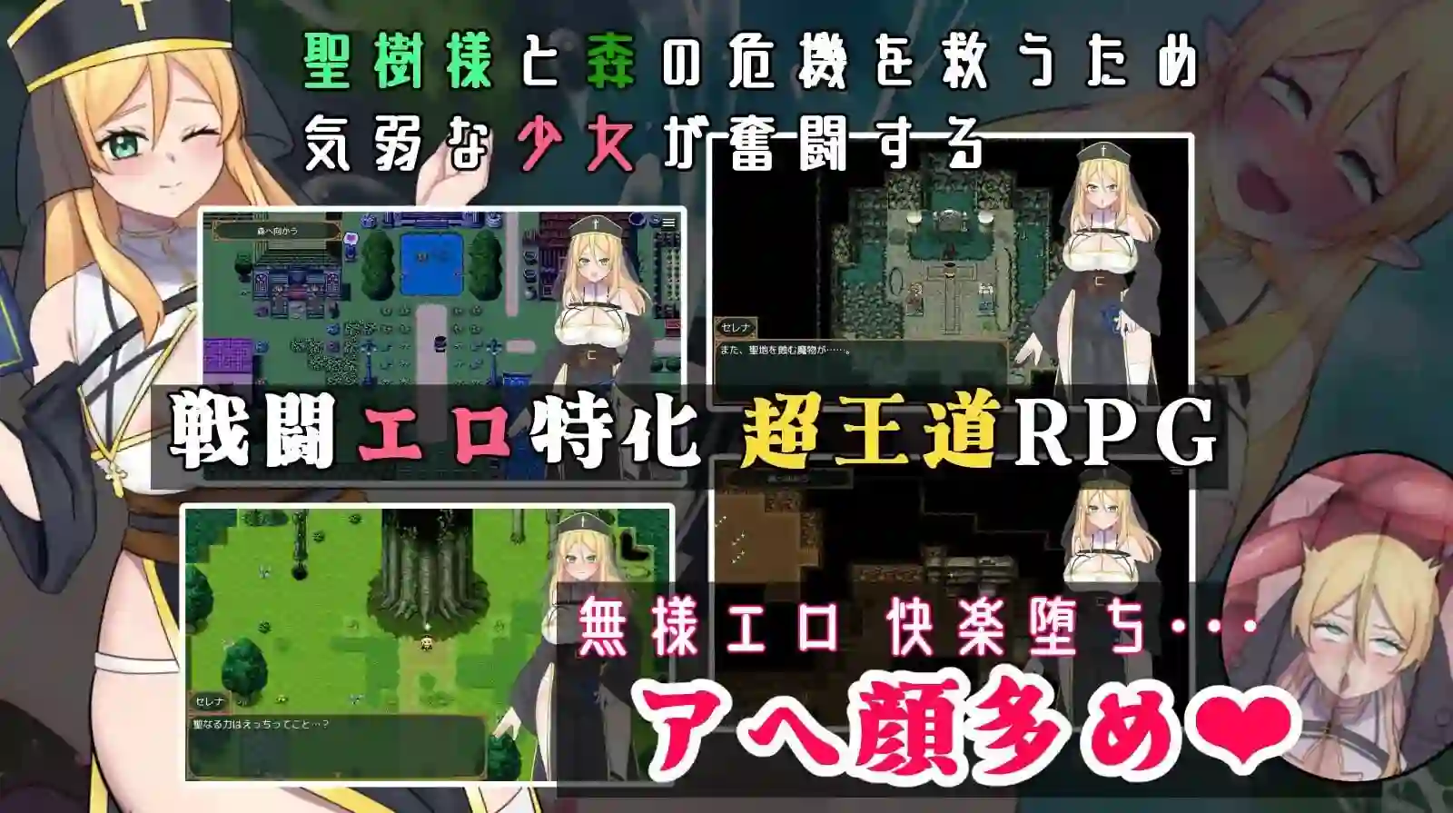 图片[3]-造梦少女游戏堕落的圣树少女塞蕾娜堕ちた聖樹の乙女 セレナ 官中PC+安卓+作弊-造梦少女游戏造梦少女游戏网
