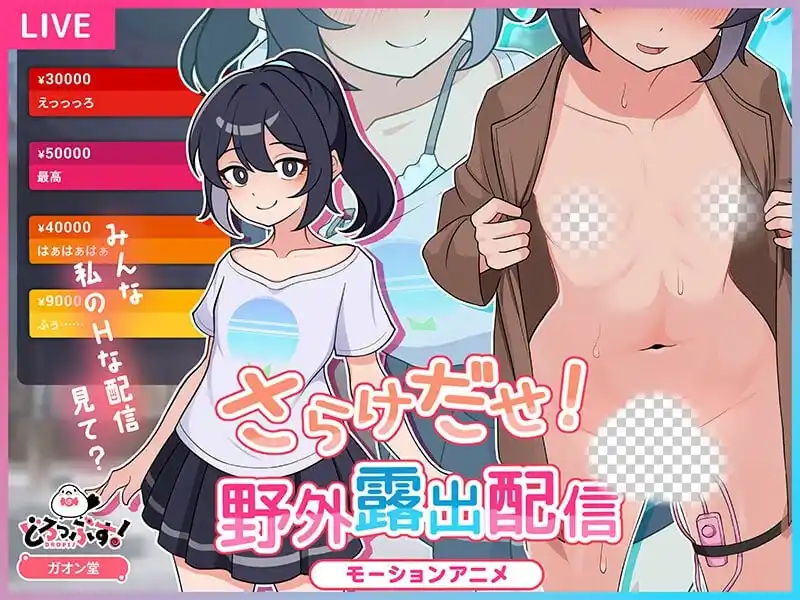 [RPG]赚钱！野外露出潜行直播 稼げ！野外露出ステルス配信v0.3汉化PC+安卓+作弊码1G-造梦少女游戏造梦少女游戏网