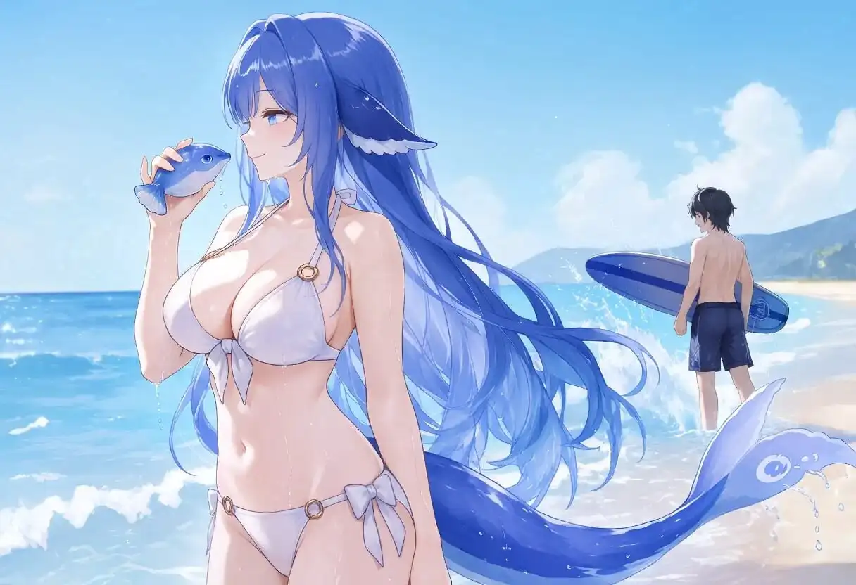 [SLG]DeepSeek 蓝色大肥鱼 DeepSeek Big Fat Blue Fish 官中PC+安卓300M-造梦少女游戏造梦少女游戏网