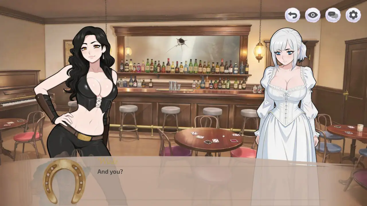 奶子与牛仔女郎 Sweetwater 小镇角色路线与多结局剧情场景